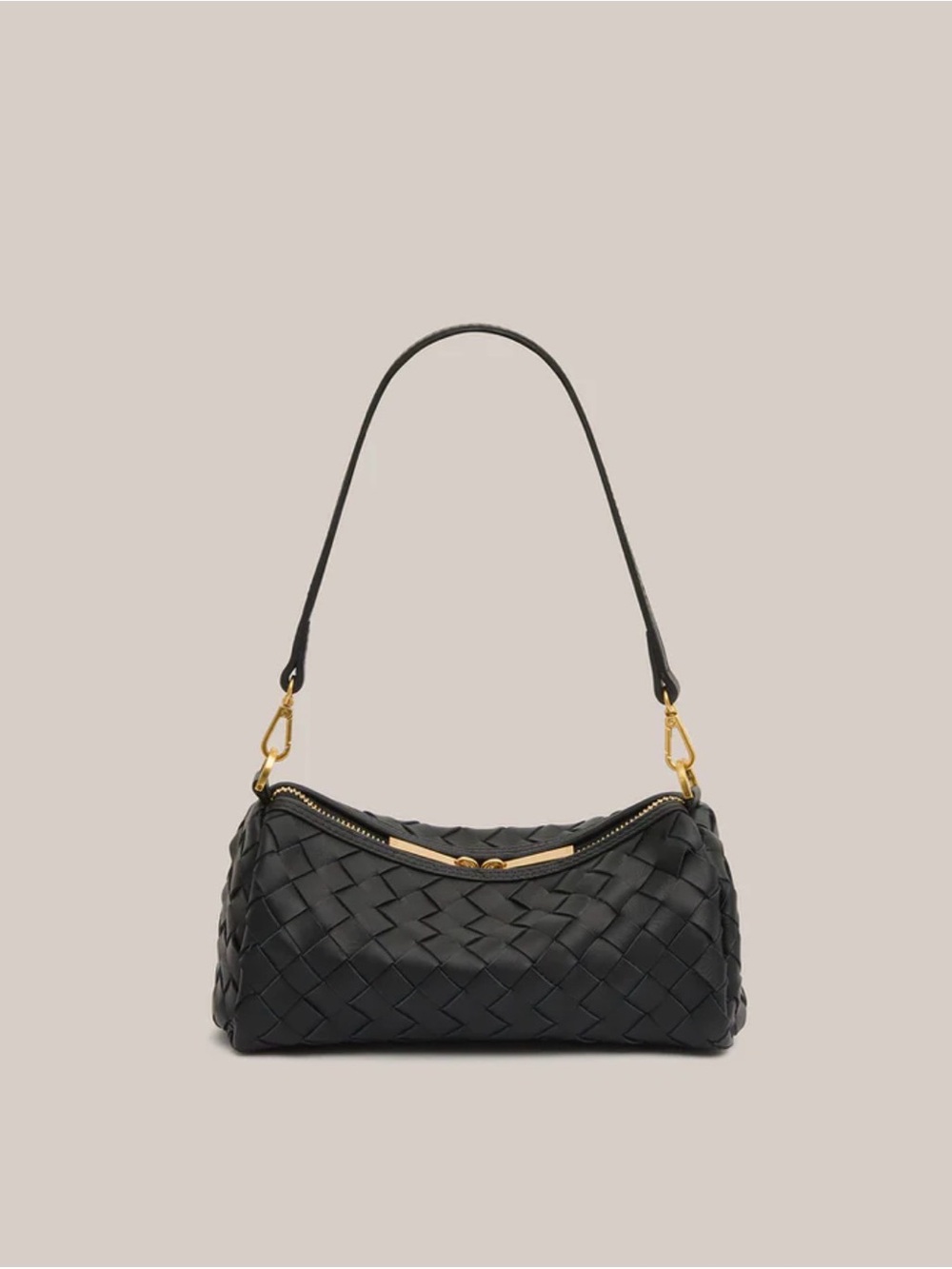 Vestirsi Vivi Woven Shoulder Crossbody Black
